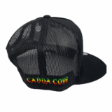 Mesh Snapback Rasta CannaCove Hat - Image 3