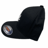Flexfit Black & White Mesh Hat - Image 4