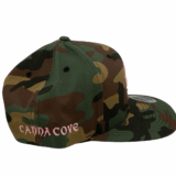 Snapback Camo CannaCove Hat - Image 2